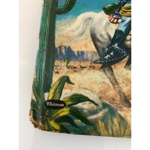 The Lone Ranger and the Ghost Horse Whitman Tell-a-Tale Book 1955 Large Print - Picture 7 of 16